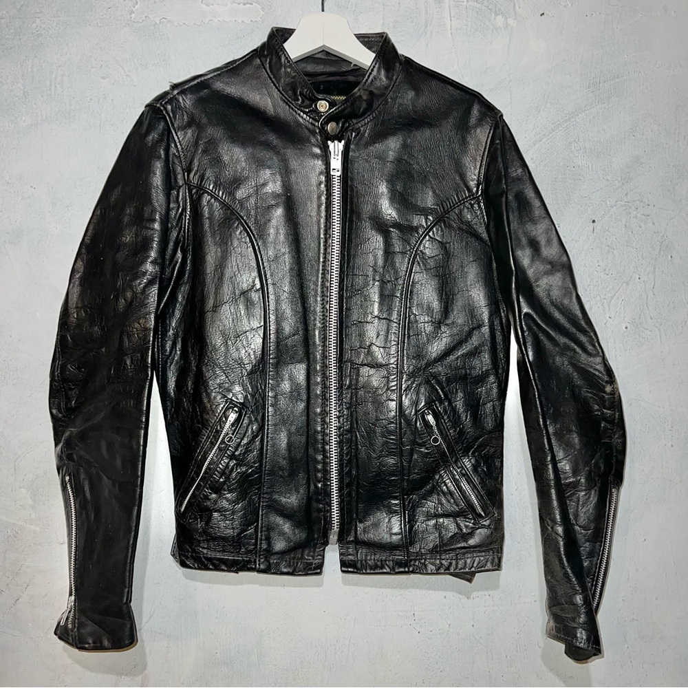 20x25 Vintage REED Leather Motorcycle Jacket